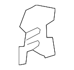 616550R010 - Body: Gusset for Toyota: RAV4 Image