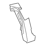 617080R040 - Body: Inner Quarter Panel for Toyota: RAV4 Image