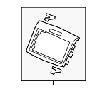 77250T0AA01ZA - : 2015-2016 Honda CR-V - Panel Assembly Center *NH167L* (Graphite Black) for Honda: CR-V Image