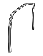 72735SZ3J01 - Body: Run Channel for Acura: RL Image