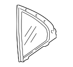 73410SZ3904 - Body: Fixed Glass for Acura: RL Image