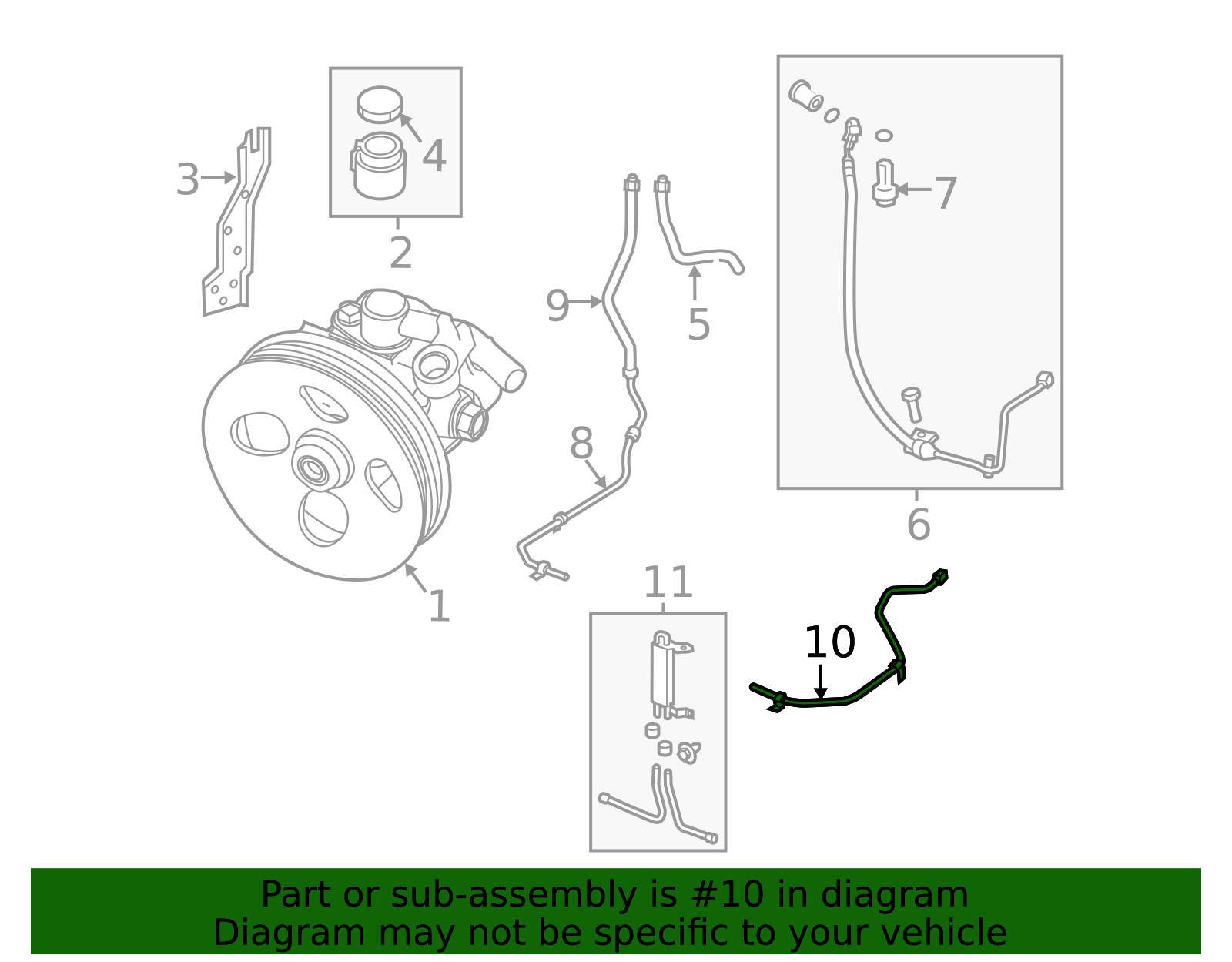 49726-9JJ0A - Cooler Pipe 2016-2021 Nissan | Official Nissan Parts Store