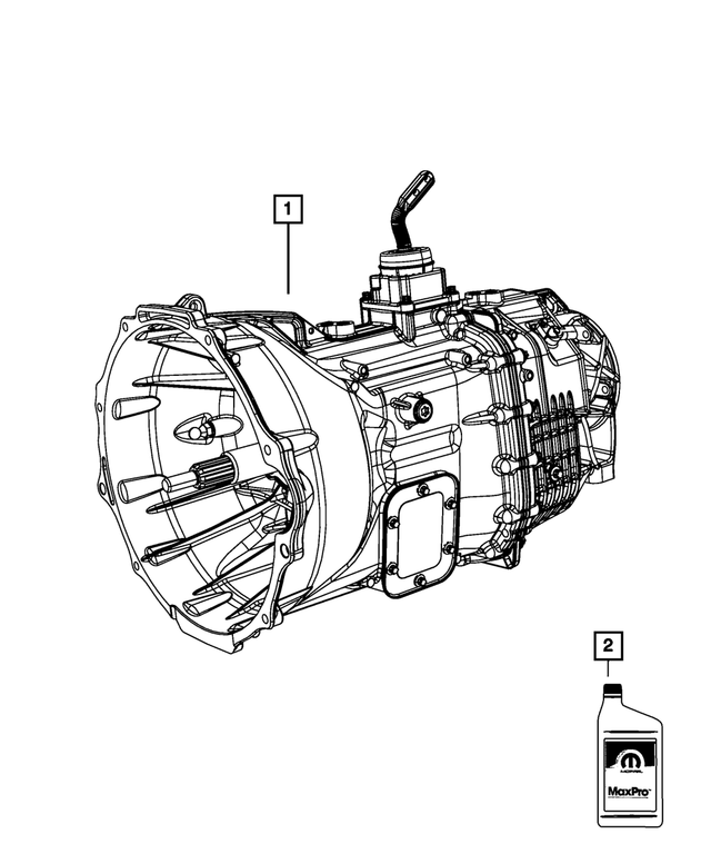 52104714AE - G56; 6-Speed; Manual Transmission: 6 Speed Transmission for Mopar Image
