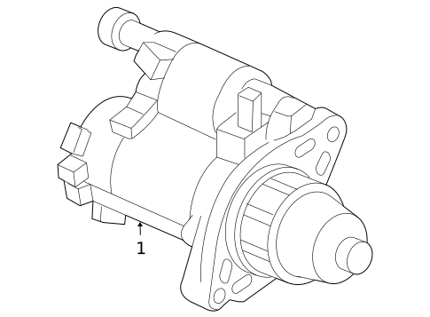 Starter & Related Components for 2011 Acura RL #0