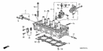15816PNA013 - Engine: COVER, VTEC SPOOL VALVE for Honda Image
