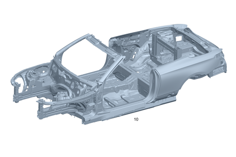 Body-in-White for 2024 Mercedes-Benz CLE300 #0