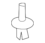 51717002953 - Body: Running Board Rivet for BMW: 228i Gran Coupe, 228i xDrive Gran Coupe, M235i xDrive Gran Coupe, M3, X3, X5, X6 Image