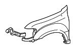 538010C080 - : Fender Assembly for Toyota: Sequoia, Tundra Image