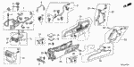 32132S6A003 - Interior/Bumper: BAND, WIRE HARNESS OFFSET (20)(122.5MM) (DARK GREEN) for Acura Image