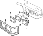16501995 - Electrical: Headlamp Assembly for GM Image