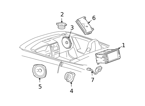 Sound System for 2013 Chevrolet Corvette #0