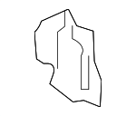 2001-2005 Honda Civic - Stiffener L Rear Panel Side