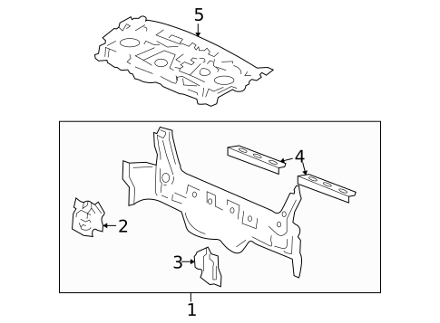 Lid & Components for 2003 Honda Civic #1