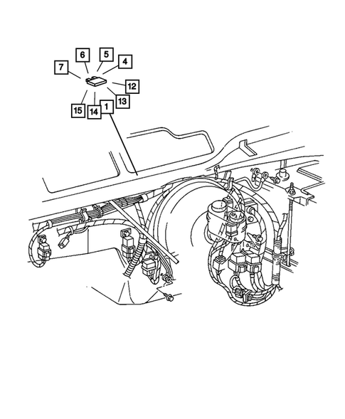 Wiring-Headlamp to Dash for 2004 Jeep Liberty #0