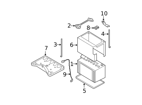 Battery for 2006 Nissan Maxima #0