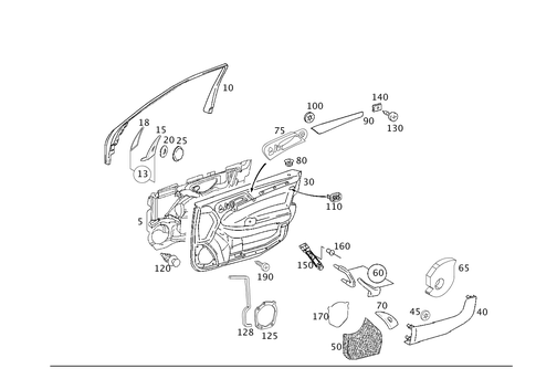 Door Paneling for 2006 Mercedes-Benz C230 #0