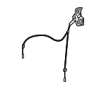 LR076162 - Body: Release Cable for Land-Rover Image