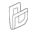 W721298S300 - Body: Door Window Switch Bezel Clip for Ford: F-150, F-250 Super Duty, F-350 Super Duty, F-450 Super Duty Image