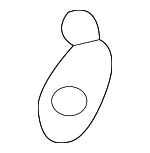 4896935F10 - Steering: Mount Bracket Stopper for Nissan Image