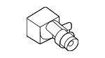 61218801340 - Electrical: Hold Down Clamp Elbow for BMW Image