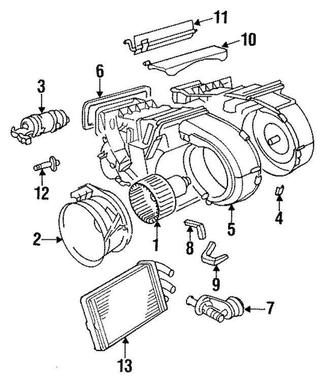 431819809A - HVAC: HVAC Heater Control Valve for Audi Image