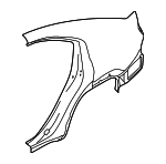 51439VC0409P - Body: Quarter Panel for Subaru: WRX Image