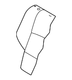 6902A862XB - : Seat Back Cover for Mitsubishi: Lancer Image