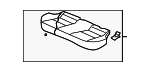 6912A076XF - Body: Seat Cushion for Mitsubishi Image