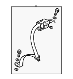 4824TY2A01ZA - : Lap &amp; Shoulder Belt for Acura: RLX Image