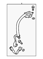 4823TY2A00ZA - Electrical: Center Seat Belt for Acura: RLX Image