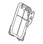 7101848210 - Body: Seat Back Frame for Toyota Image
