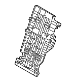 7170248010 - Body: Back Panel Cover for Toyota Image