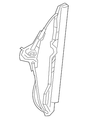 WLR493 - Electrical: Motorcraft™ Window Regulator for Ford Image
