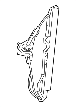 WLR493 - Body: Motorcraftâ„¢ Window Regulator for Ford Image