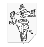 5370274010 - : Apron Assembly for Toyota Image