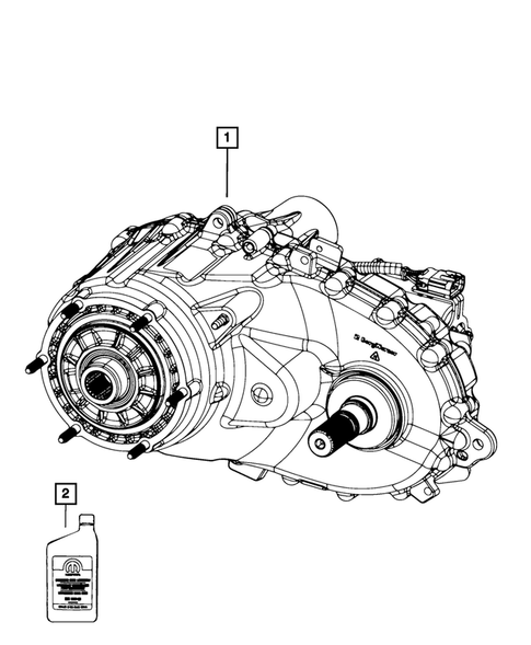 Transfer Case and PTU Assembly for 2023 Ram 1500 #2