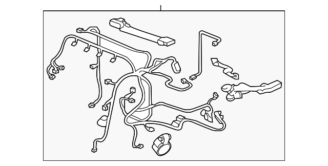 2013 Honda Civic Engine Wiring Harness 32200-TR2-A11 | OEM Parts