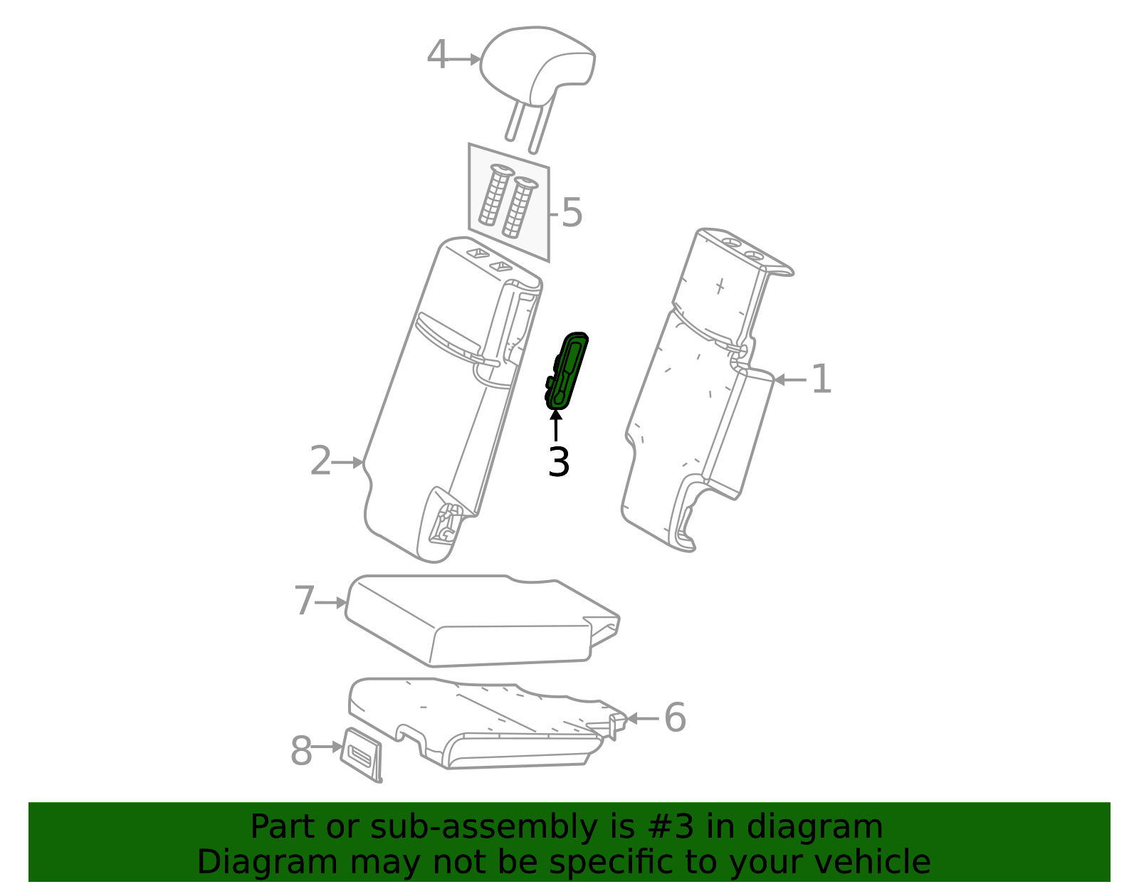 2021-2024 Toyota Sienna Side Cover 72996-08050-B0 | Toyota Parts Center