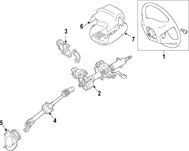 4510006P70C2 - : Steering Wheel for Toyota Image