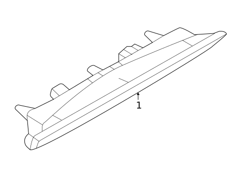 High Mounted Stop Lamp for 2022 Mitsubishi Eclipse Cross #0