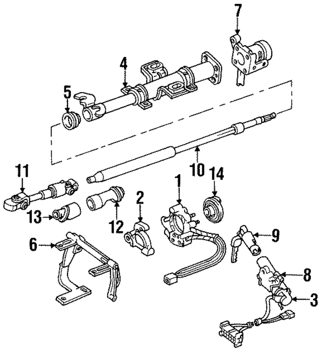 83504634 - Ignition: Ignition Lock Assembly for Mopar Image