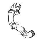 104123593 - Cooling System: Water Pipe for Land-Rover Image