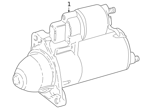 Starter & Related Components for 2002 Lincoln Blackwood #0