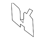 30763755 - Body: Step Pad Clip for Volvo: V50, XC60 Image