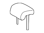 7196052270C4 - Body: Headrest, Center for Toyota: Yaris Image