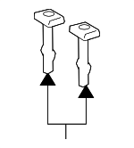 7193052030B0 - Body: Headrest Guide for Scion: xD | Toyota: FJ Cruiser, Matrix, RAV4, Yaris Image