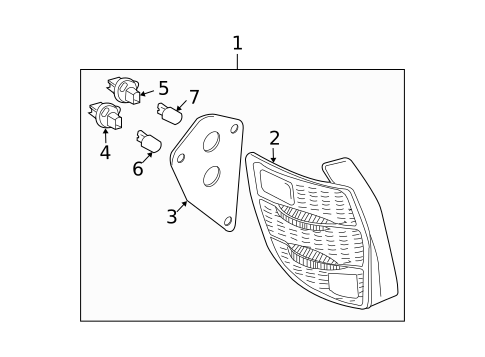 Lighting - Exterior for 2007 Pontiac Vibe #2