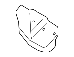 8S4Z3530AB - Steering: Lower Shroud for Ford: Focus Image