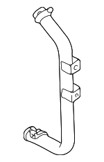 1755067D00 - Cooling System: Inlet Pipe for Suzuki Image