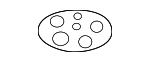 1793360B00 - Cooling System: Reservoir Cap Seal for Suzuki Image
